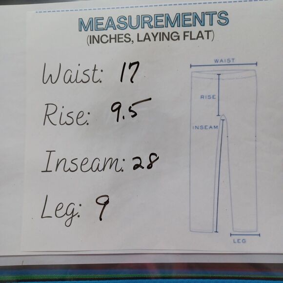 Faded Glory Jeans 12 Petite Womens Bootcut Black Mid Rise Stretch Denim 34x28 - Picture 6 of 9